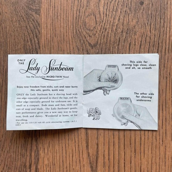 ***SOLD***Vintage 60’s Lady Sunbeam Shave-master | Tested - works - Picture 6 of 10